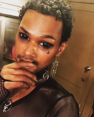 Chi Chi DeVayne Instagram - 😈🖤🕸🕷