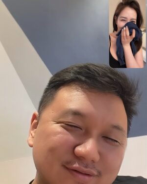 Chiao-Wei Ting Instagram - 這幾天是抱著老公衣服才睡著的🤣
哈哈哈哈哈好誇張

第一天晚上我因為睡不著，
半夜東尋西覓，找到洗衣籃裡有老公的衣服
我就撿起來抱著睡，結果一夜好眠💤
原來沒有老公的味道我真的睡不著
老公是我的小被被🥰

#婚後戀愛 #❤️‍🔥