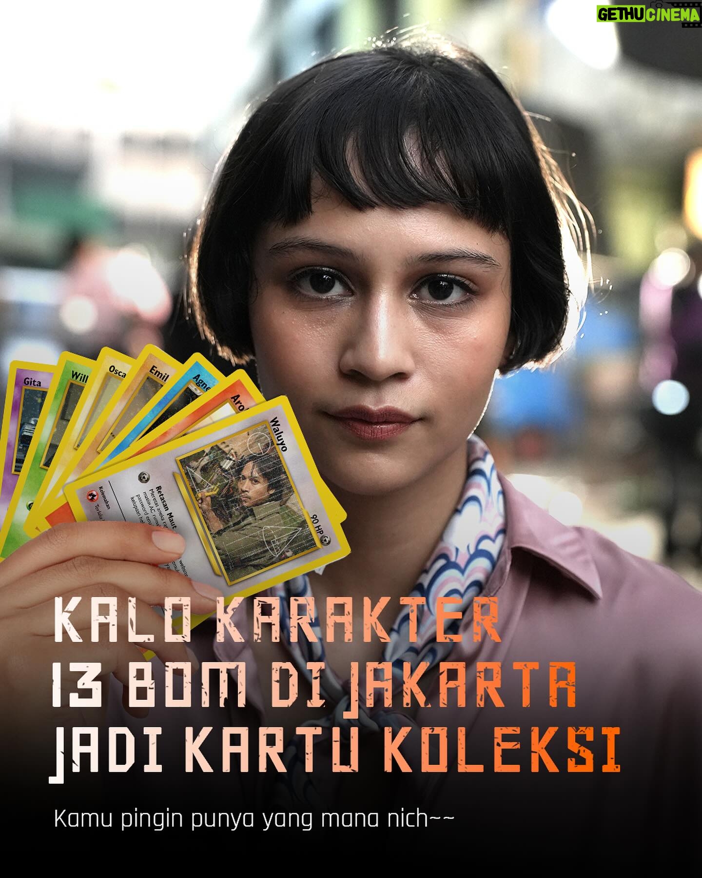 Chicco Kurniawan - 21.2K Likes - Emang kamu terima kalo cuma boleh pilih satu? Gotta catch them all nggak sich 😎
#13BomdiJakarta
#13BomdiJakartaFilm
#SedangTayangdiBioskop