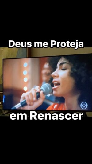 Chico César Instagram - fico feliz com @samanthajonesla mandando Deus me Proteja em @renascernovela. sustenta a pisada, Zinha!
