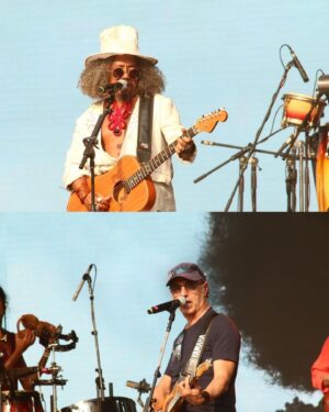Chico César Instagram - com sol na cara e no coração, muito som e afeto, eu @zbaleiro levamos Ao Arrepio da Lei ao @festivaltura no @ibirapueraoficial neste sábado. conosco @alinefalcaomusica @llayla.oficial @swamijr.oficial @fontanetti. e @marisabentivegna @evaldoluna @eduardoperucci @cibeleminderluthier @nishidajapones @fetein @silribas @lfmaisc @biawetzel. 

#Repost @yoconciertosbrasil
・・・
fotos: @yeelromero 
figurinos: @fernandayamamoto_ 

#festivaltura #festivaltura2024