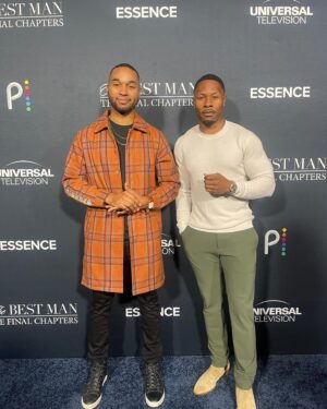 Chido Nwokocha Instagram - All smiles at the @thebestmanmovie premiere 
So much fun and #thebestmanfinalchapters is hella good!