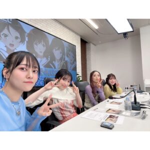 Chika Anzai Instagram - 【響け！ユーフォニアム3】
ED主題歌「音色の彼方」発売記念インターネットスタンプ押し会🎺

ありがとうございました！！！

初めてのスタンプ押し会…！！！
最終的にともよがアシストしたあやちゅ先生のデザイン性が爆発した最高の押し会でした🤣
楽しかった〜！！

当選した100名の皆様おめでとうございます🎊

音色の彼方のお話や、作品のお話もしました！
ぜひまだ観てない方はアーカイブでご覧ください🌟

次は12話の放送ですね！
お楽しみに…😭

📷
①②みんなと〜🫶

③練習で押した未来に帰りそうなチューバくん😇

④⑤⑥萌絵が撮ってくれたよ〜❤️

hairmake @smode_shinobu 

style @shingo_tsuno 

#ユーフォ3期
#anime_eupho
#音色の彼方
#黒沢ともよ
#朝井彩加
#豊田萌絵
#安済知佳