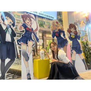 Chika Anzai Instagram - AnimeJapan2024
【響け！ユーフォニアム3】
放送直前スペシャルステージに登壇しました！

放送前のわくわくを、ユーフォファンの皆さんと共有できて幸せでした。
ありがとうございました！！！！

これまでを少しだけ振り返る映像を観たり、アフレコの話をしたり、新PVと新情報など盛り沢山でお送りしました🎺
相変わらず自由で楽しいメンバーだった😍

まだ配信でのアーカイブはありますので、ぜひご覧になっていただいて、4月7日㈰からの放送を楽しみにしていてください🥰

📷
戸松さん&天ちゃんもいるフルメンバー写真はユーフォ公式Xをご覧ください🙏
①②カルテット&秀一✌️
石谷さんが後ろにいたのでこっそり撮りました(笑)
トークでもお話しましたが、ここにきて麗奈と秀一でガッツリ会話するシーンが多くて新鮮でした！お楽しみに！

③④ユーフォがラストステージだったので、終わってから見に行けました！
ジオラマとポチさんたち見れたよ〜😍😍
すごかった！！！ぜひ明日行く方々KADOKAWAさんのブースへGO！
【終末トレインどこへいく？】は4月1日から放送です！わたしは千倉静留役です宜しくお願いします🚃

⑤ささ恋は4月13日から放送です！わたしは天沢始役です宜しくお願いします！

⑥⑦麗奈さん意識のファッション&ヘアメイクでした🙋
なんて育ちが良さそうな格好なんだ…普段絶対着ない…😇
ユーフォ3でも色んな麗奈さんが見れますので楽しみにしていてください😍

異世界スースクは見に行けず…🥲
ぜひわたしの分もブースへ行って楽しんでください！
【異世界スーサイド・スクワッド】は7月から放送です。カタナ役です宜しくお願いします！

そしてAnimeJapanにて発表されましたが、【デリコズ・ナーサリー】にてテオドール・クラシコの声を担当します！
こちらも7月から放送です宜しくお願いします🐻

改めて、ありがとうございました！

hairmake @smode_shinobu 

#ユーフォ3期
#anime_eupho
#黒沢ともよ
#朝井彩加
#豊田萌絵
#石谷春貴
#終末トレイン
#ささ恋
#異世界スースク
#デリコズ
#安済知佳