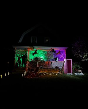 China Perruccio Instagram - Went all out this year for Barbie and Ken at the Mojo Dojo Casa House. It was amazing to see the reactions to the setup and our costumes from kids and parents alike. At one point we had a line to our door, a line to take pictures on the little set, and had a bunch of people take pictures with us. A group of girls asked China if she was the real Barbie 🥹 and in true Ken fashion a girl said “Ken should go back in his box” 😂 Halloween is one of my favorite holidays and I’m so lucky to have found someone to share the magic with 👻 🎃 
#barbie #ken #kenough #mojodojocasahouse #halloween