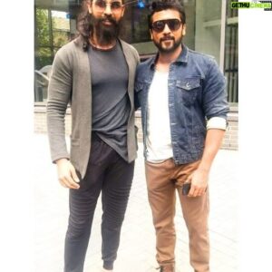 Chirag Jani Instagram - Celebrating 4 years completion of my first tamil block buster film #kaappaan 

This film brought me unconditional love of #anbanafans & my first Award for Best villain of 2019 in tamil 😍  Thanking to all the people who loved & made #kaappaanblockbuster

Missing the captain of the ship #kvanand Sir.

#4YearsOfKaappaan #suriya #arya #sayesha #samuthirakani #mohanlal #bomanirani #chiragjani #handsomevillain #chiragjaniactor