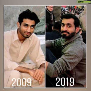 Chiragh Baloch Instagram - #10yearchallenge #2009 vs #2019 not a big change.