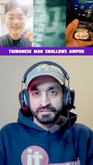 Chiragh Baloch Instagram - EP-35 | Taiwanese Man swallows AirPod while sleeping #OneMinuteShow #ChiraghBaloch

English Subtitle: @shahekdeedag