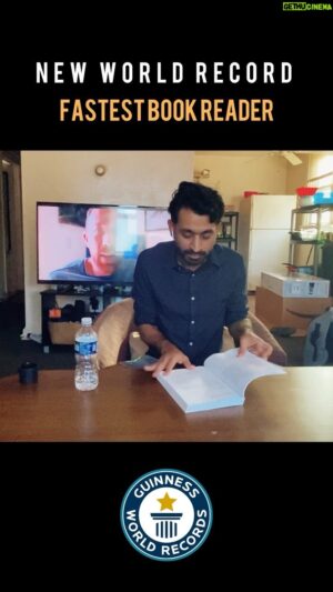 Chiragh Baloch Instagram - New World Record - Fastest Book Reader 🥴