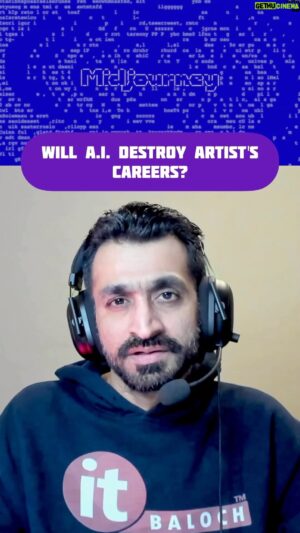 Chiragh Baloch Instagram - EP-30 | Will Artificial Intelligence destroy Artist’s careers? #OneMinuteShow #ChiraghBaloch

English Subtitle: @shahekdeedag