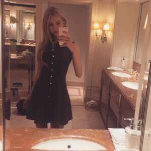 Chloe Arrowsmith Instagram - Missing warmer weather and wearing girly dresses 💋 #dcmoments