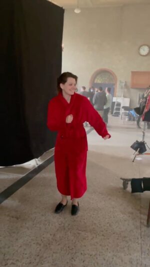 Chloë Levine Instagram - This video perfectly encapsulates my feelings about working on The Sacrifice Game 🥰🩸🥰