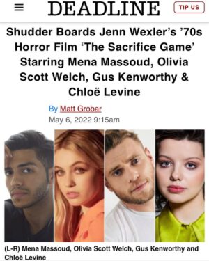 Chloë Levine Instagram - Wooo!!!
🌹🩸📕