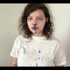 Chloë Levine Instagram - I made a short about being blue in quarantine as a part of Without Precedent Film Fest, a quarantine film festival, run by my bud Adam Kritzer and @talkhouse 
This week more non competition films will be posted! 🔵🔹🔵🌀🌀🌀💙
Peep the link in the bio 🧿 🧿