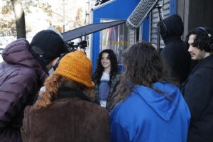 Chloë Levine Instagram - Directing was a dream. Stay tuned 🌀
@blubber_thefilm 

Written by: @abilieff and @chloerlevine 
Cinematographer: @scottt.sweitzerrr 
Producer: @christina_leonardi 
Starring: @abilieff Sam Bilinkas @dermanskypower 
AC: @subzerobrooks 
Gaffer: @abichachavez 
Production Design: @anak.designer 
HMU: @doriatlove 
AD: @taylorttt 
Script Supervisor: @badfeelingsdotcom 
Sound: @danieldegeorges 
Swing: @beeahj @reillyjohnson14 
Casting: @reillyjohnson14 
PAs: @livcflaherty @olivia_a_bak 
Bts 📸: @owenbigler 

Featuring: @delaneykeith @jorgefelipeguevara @reillyjohnson14 @shelbyrjack @shayflylife @818linda