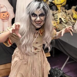 Chloe Noelle Instagram - I loved getting my makeup done at @knottsscaryfarm last year! Getting to scare was a dream come true! Thank you Knotts!
.
.
.
.
#halloween #scaryfarm #knottsberryfarm #knottsscaryfarm #monstermakeup #contentcreator #influencer #youtuber
