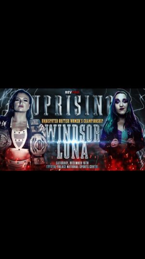 Chloe Smith Instagram - DANI LUNA VS ALEX WINDSOR 
UNDISPUTED BRITISH WOMEN'S CHAMPIONSHIP

December 16th - Crystal Palace
Everything I've got.