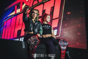 Chloe Smith Instagram - 💦🔥
.
.
#tnawrestling #knockouts #tagteamchampions #prowrestling 
📸 @shootingtheindies