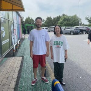 Choi Jung-in Instagram - 휴게소에서..