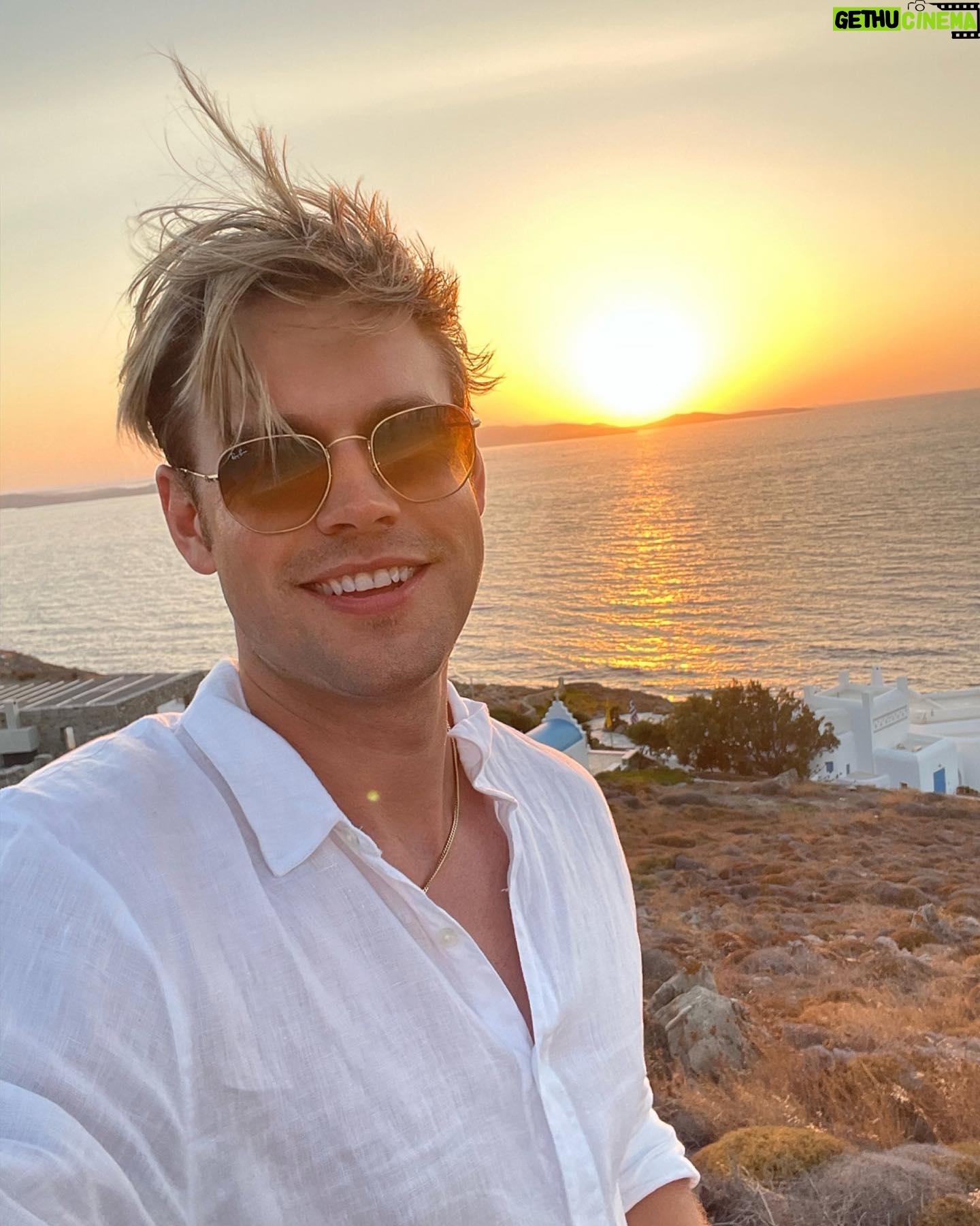 Chord Overstreet - 27.7K Likes - Calm before the storm. We left it all on the field. So long Greece!! #mykonos