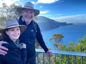 Chris Bath Instagram - Ahoy Cape Hauy! Thanks for turning on the weather Tassie 🙏🏻
#threecapestrack #tasmania