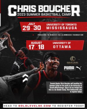 Chris Boucher Instagram - 🏀 Back by popular demand, we're coming back to Ottawa for another electrifying basketball camp! 🏆 Don't miss out on this incredible opportunity to join me and improve your skills on the court. Limited spots available, so sign up now! See you there! #BasketballCamp #Ottawa