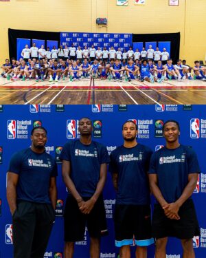Chris Boucher Instagram - Always Elevating 🌐🇨🇦 Thanks to @basketballwithoutborders for having me.. had a great weekend with the top prospects from around the world. #BWBAmericas