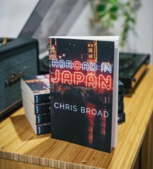 Chris Broad Instagram - THE DAY HAS ARRIVED.
✅ 10 YEARS in the making.

The Abroad in Japan book is now on sale for pre-order! (Amazing final cover reveal soon).

HUGE thanks to Penguin for making this happen🙏 

🍿LINK to book in BIO🍿

I've dreamt of writing down the crazy stories and experiences I've left out of Youtube for many years.

Off screen there've been ups and downs, great moments and emotional ones, that I've never been able to share until now. 

Life in Japan has certainly been a rollercoaster.

Release date is AUGUST 3rd.

BUT if pre-orders go well, a book tour might well happen! 

So if you've ever wanted me to hop on a plane and pop up around the world, this year could be the one!

Many thanks guys - here's the official description!

OFFICIAL SYNOPSIS
When Englishman Chris Broad landed in a rural village in northern Japan he wondered if he'd made a huge mistake. With no knowledge of the language and zero teaching experience, was he about to be the most quickly fired English teacher in Japan's history?

Abroad in Japan charts a decade of living in a foreign land and the chaos and culture clash that came with it. Packed with hilarious and fascinating stories, this book seeks out to unravel one the world's most complex cultures.

🌟'Chris Broad explores Japan in all its quirky glory..Endlessly fascinating!'
- Will Ferguson, author of Hokkaido Highway Blues 

🌟 'Carves a unique path across Japan bringing him into contact with far too many cats, heartening renewal in Tohoku, and even pizza with Ken Watanabe.'
- Iain Maloney, author of The Only Gaijin in the Village

🌟'Fascinating, fact-packed and very funny..An excellent and enjoyable read for the Japan-curious. I loved it and learned a lot.'
- Sam Baldwin, author of For Fukui's Sake: Two years in rural Japan