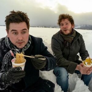 Chris Broad Instagram - It's the ONE year anniversary of our epic road trip to Japan's most extreme northern point.

A journey filled with jaw dropping scenery, treacherous blizzards & even a crazy American man.

One of my favourite road trips of all time, please don't miss it over on Abroad in Japan!
⛩️Feat. @microdebu