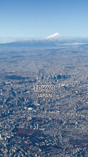 Chris Broad Instagram - Tokyo at 10,000 feet is a mind blowing view.
From the 634m Skytree in the foreground, to the 36million people living in the concrete jungle below, you catch a glimpse of Mount Fuji towering in the distance mocking the urban sprawl with its breathtaking scale.

For sheer spectacle, nature still wins.