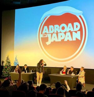 Chris Broad Instagram - A HUGE thanks to the 500  folks who made it to our FIRST ever Abroad in Japan event in London celebrating our 10 year anniversary! ⭐🥳

It couldn't have gone better & we'll be sharing clips from the ridiculous event online very soon. We absolutely hope to do more next year! 🎉

We were incredibly lucky to have the legends at @japancentre support our event & they’re generously giving 20% off to UK viewers of the Abroad in Japan channel!

🇯🇵 Just use the code ABROAD20 at checkout on the Japan Centre website!
(And yes I may have already used it on some Matcha Kit Kats).

🎄🇬🇧🥳
Big thanks to everyone who took part on stage and behind the scenes!
Including:
@microdebu 
@natsukitheman 
@heyitssharla 
@chewinggumvolley 
@chiakiinengland 
@zewdoo 
@daveyp2tm