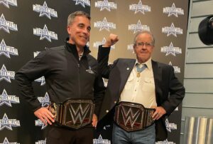 Chris Cassidy Instagram - This week the @wwe announced their partnership with the @mohmuseum  Much thanks to @stephaniemcmahon  and the entire #wwe team.  We are #grateful for your support!  And watch out @undertaker #moh recipient, General Pat Brady and I are vying for your belts!