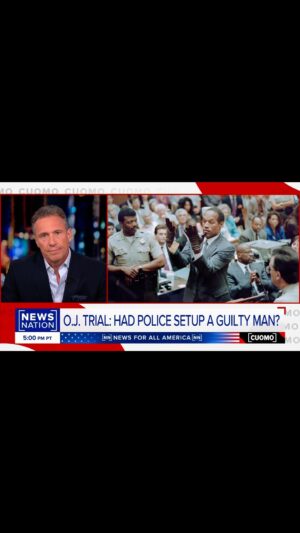 Chris Cuomo Instagram - I think the civil trial for O.J. Simpson got it right...I also think the jury in the criminal case were making a point by giving oj a pass...and it may have been the right point. How does that make any sense? Take a listen.