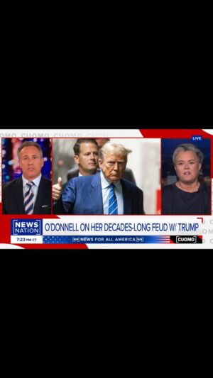 Chris Cuomo Instagram - Rosie O’Donnell had a feud with Trump after she went at him on air while she was on The View. Tonight, Rosie came on to discuss what happened and share her perspective on where we are right now and how we got here...then we brought in Bill O’Reilly to the conversation!