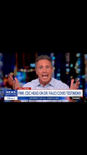 Chris Cuomo Instagram - There are legit questions about pandemic policies and about #longcovid and the vaccine. But going after Dr. Fauci during today’s House subcommittee hearing for bad reason does not get us there. Rep. Rich McCormick (R-GA) & Fmr CDC Dir Robert Redfield join me to discuss