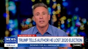 Chris Cuomo Instagram - In the wake of newly released audio of Trump discussing losing the election  and his thoughts on Geraldo Rivera, Geraldo joins me to discuss how his relationship with Trump shifted after President Joe Biden won the 2020 election. Here’s one more example of why Geraldo is a class act
