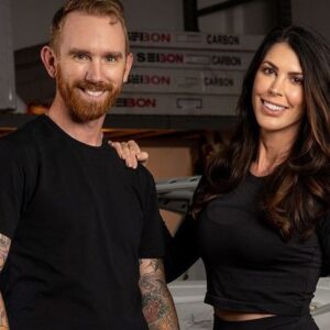 Chris Forsberg Instagram - Appreciation post for the most supportive person in my life, @eliz_fleming — she is always willing to step up to the plate and help with just about anything that will make my life easier. Lately she’s been learning how to film and be a part of the vlogs, is always keeping a positive energy in the pits, selling merch or cooking up a healthy meal after a long day. She makes the world of a difference and I couldn’t be more thankful for everything she does for me and the team. Cheers to the future Mrs. Forsberg 🍷❤️