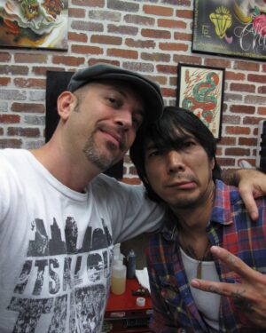 Chris Garver Instagram - Yoji was the  best!  Today is the 4th anniversary of his passing.  #tomodachi  #yoji #harada #rip