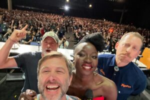 Chris Hardwick Instagram - Hall H! I can’t believe it’s been since 2019. THREE WHOLE YEARS! But you were just as wonderful as you always were if not more so. I am thankful for you and thankful we got to do this one in person. Thank you for a wonderful final @amcthewalkingdead panel. I almost made it through without getting choked up! But then at the very end, it hit me: this is the last time we’d all be on that stage together as a group. It will forever be a cherished memory. I hope you had as much fun as we did!! ❤️🧟‍♂️ #sdcc2022