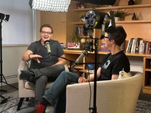 Chris Hayes Instagram - Got to interview Rachel today about her fantastic new podcast on the history of pre-war American fascism, and the people who worked to stop it. Convo coming to WITHPod soon! 

Her podcast is called Rachel Maddow Presents: Ultra