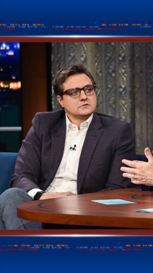 Chris Hayes Instagram - Many have complained in the past that Trump was given too much free press. Now, @allinwithchris host @ChrislHayes argues he isn’t being covered enough. Here’s why. 

#Colbert