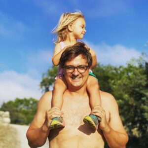 Chris Hayes Instagram - Ryan took this great photo, capturing yours truly in Peak Vacation Dad Mode.