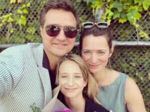 Chris Hayes Instagram - Elementary school graduation day for this extraordinary 10 year old human. So proud.