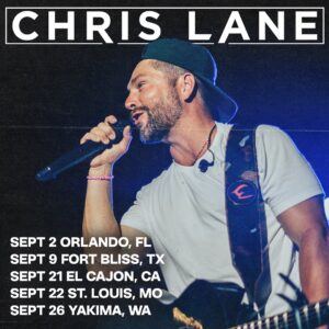Chris Lane Instagram - September dates 🤘🏼 Let’s goooooo! Tickets at the link in bio.