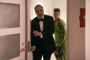 Chris Noth Instagram - While the party is going - The Queen and I do a little undercover!