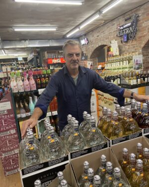 Chris Noth Instagram - Introducing @ambhartequila to Domaneys - my favorite liquor store in Great Barrington, MA. #ambhartequila