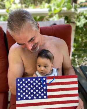 Chris Noth Instagram - My son is a mix of many races, as is America- let’s leave his generation a planet they can live in peace on