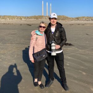 Chris O'Neill Instagram - me and my mommy and my mystery shadow