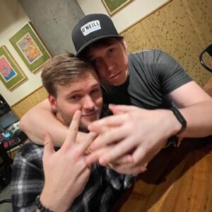 Chris O'Neill Instagram - the super makeout brothers are back