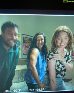 Chris Parker Instagram - Thursday on @threenewzealand at 8.30pm Double Parked will be arriving to your screens. I’m proud to help bring this baby(ies) out to the world. So many hardworking and talented folk worked on this and the result, I think is some funny, emotional, heartwarming and exciting TV. Here are your classic behind the scenes moments I captured between pulling hair out from another Civil Emergency Alert 🫠